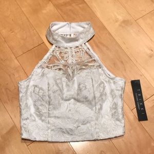 Trixxi Lace Crop Top